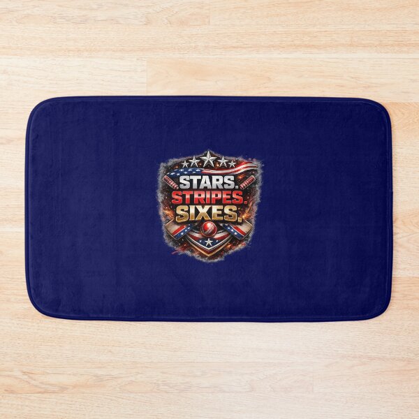 Item preview, Stars. Stripes. Sixes. — Bold USA Cricket Typography designed and sold by BKRsport.