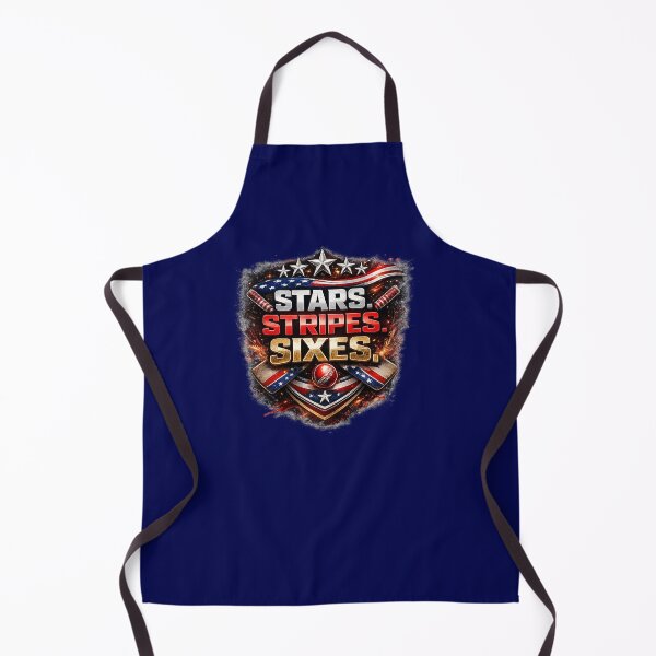 Item preview, Stars. Stripes. Sixes. — Bold USA Cricket Typography designed and sold by BKRsport.
