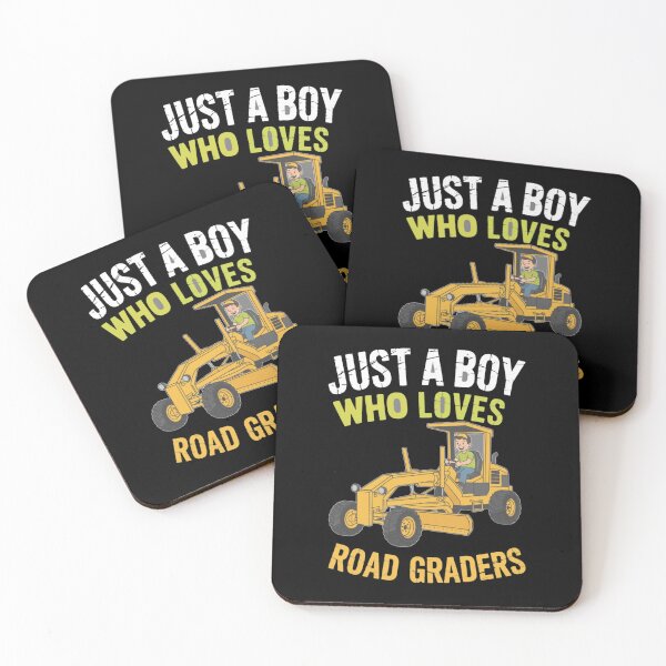 Item preview, Just A Boy Who Loves Road Graders designed and sold by CORJIDOG-ART.