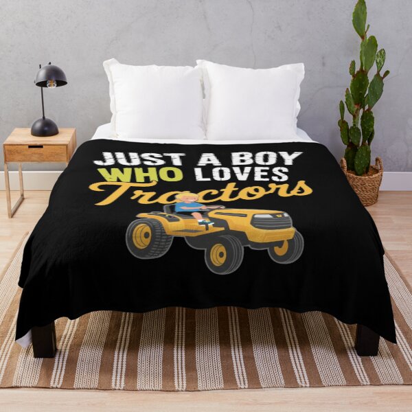 Item preview, Just A Boy Who Loves Tractors designed and sold by CORJIDOG-ART.