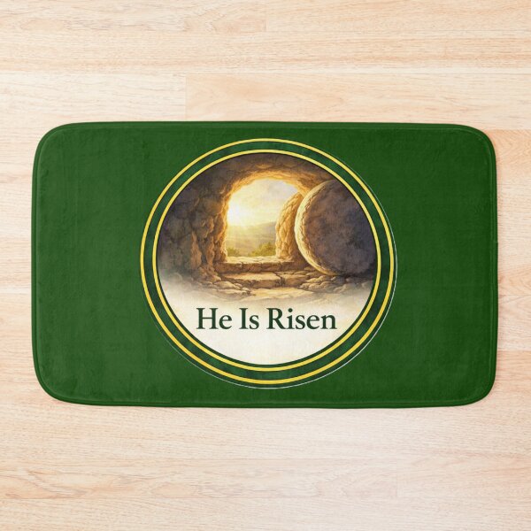 Item preview, He Is Risen – Empty Tomb Resurrection Circle designed and sold by TheJoyfulPen.