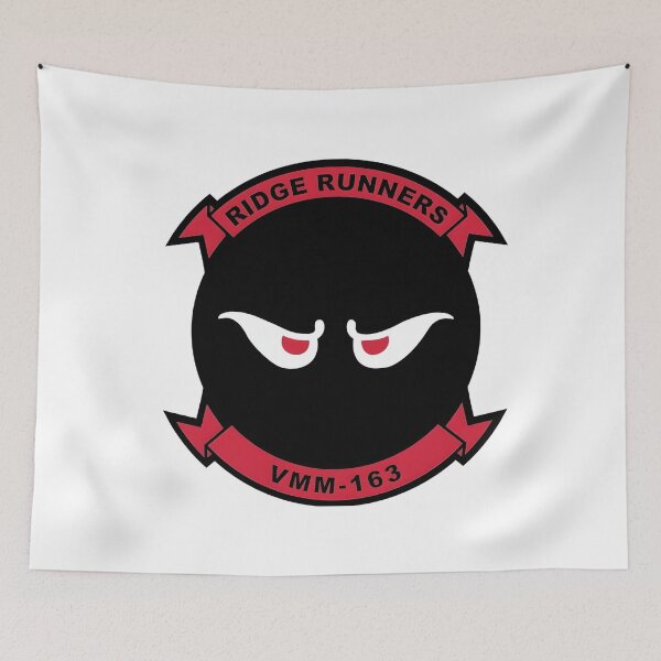 Item preview, VMM-163 Ridge Runners Military Squadron Insignia designed and sold by CharlieDesings.