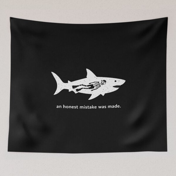 Item preview, Skeleton in shark an honest mistake was made designed and sold by DexertimaArt.