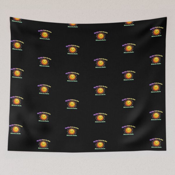 Item preview, My Skin Hates the Sun - Melanoma Sucks designed and sold by dontcryimhere.