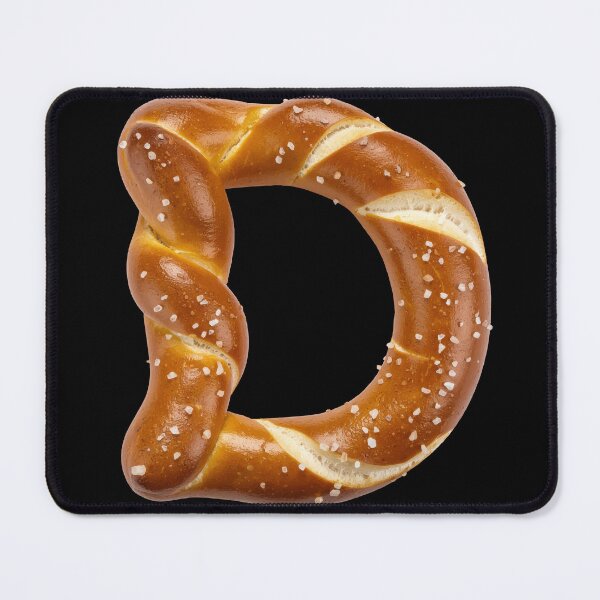 Item preview, PRETZEL LETTER D designed and sold by ART-TYPE.