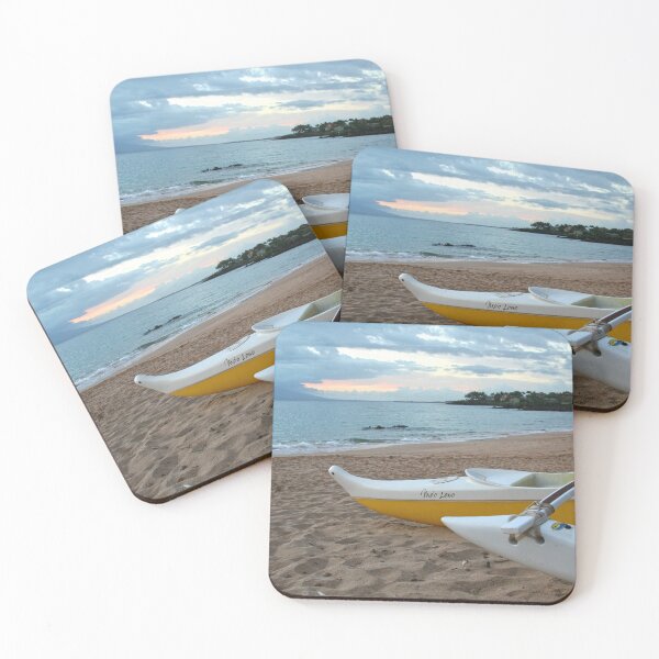 Item preview, Outrigger Canoe On Maui Beach designed and sold by Linda Sannuti.
