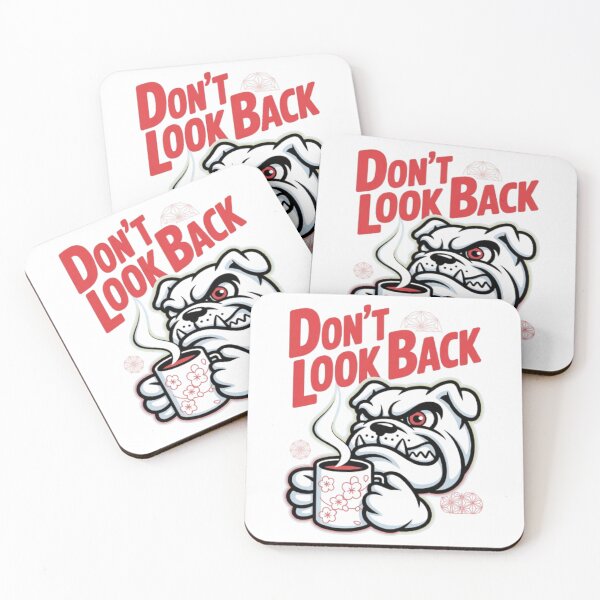 Item preview, Don’t Look Back – Fierce Bulldog Coffee Streetwear Graphic designed and sold by NewUSShop.