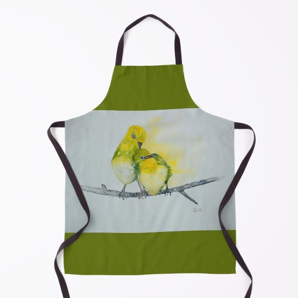 Item preview, A pair of Silver-eyes, bird art designed and sold by Garry Greenwood.