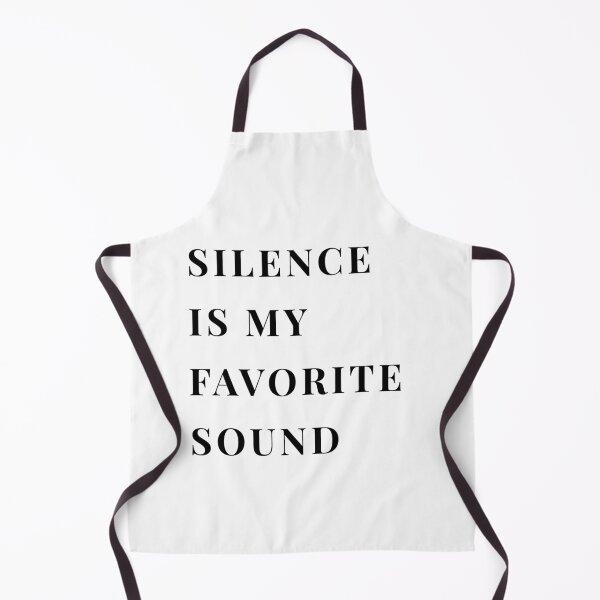 Item preview, Silence Is My Favorite Sound – Funny Introvert Quote Shirt designed and sold by CiciMolli.