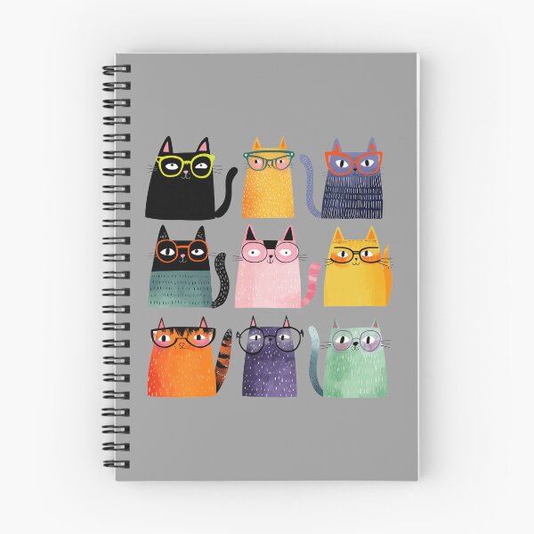 Item preview, Nerdy Cats designed and sold by bubblyrainbow.