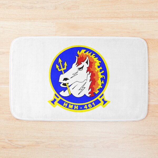 Item preview, HMH-461 Ironhorse Marine Heavy Helicopter Squadron Insignia designed and sold by CharlieDesings.