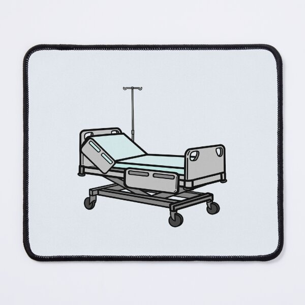 Item preview, Hospital Bed with IV Medical Illustration designed and sold by Still Learning Days.
