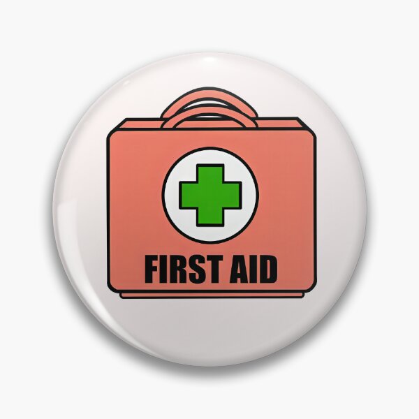 Item preview, Red First Aid Kit Medical Illustration designed and sold by Still Learning Days.