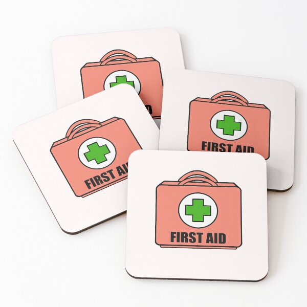 Item preview, Red First Aid Kit Medical Illustration designed and sold by Still Learning Days.