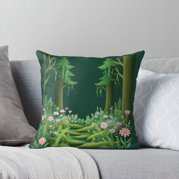 Item preview, Enchanted Forest Path Illustration | Magical Fairy Woodland Art designed and sold by Snapystyle.