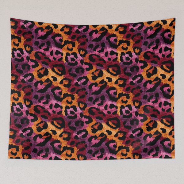 Item preview, Imitation-Leather Leopard Print - Wildlife Rescue  - Christmas Gifts For Husband designed and sold by RoyalStarsPatts.