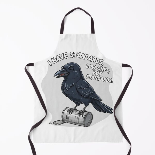 Item preview, Petty Crow Low Standards Shiny Object designed and sold by SarcasmReigns.
