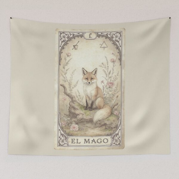 Item preview, The Little Fox Wizard designed and sold by PaulinaGuerrero.