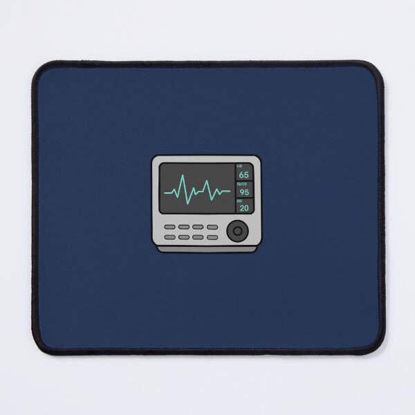 Item preview, ECG Heartbeat Monitor Illustration designed and sold by Still Learning Days.