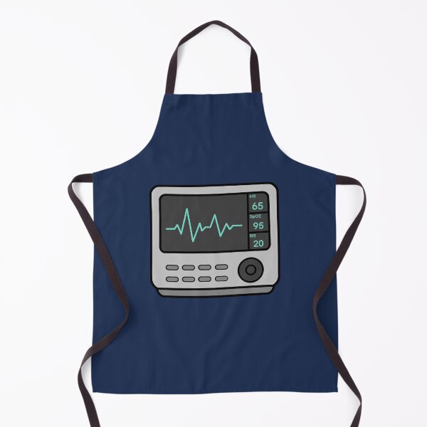 Item preview, ECG Heartbeat Monitor Illustration designed and sold by Still Learning Days.