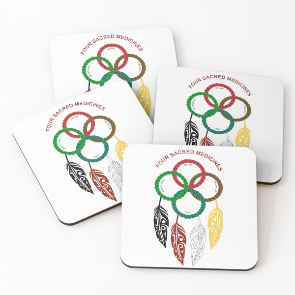 Item preview, Four Sacred Medicines  designed and sold by Lou-ann Neel.