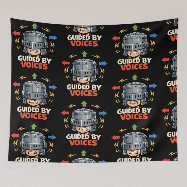 Item preview, Guided By Voices Knight Helmet Humor Design designed and sold by TeeTimeTreasure.