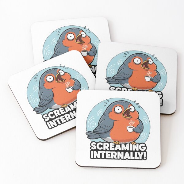 Item preview, Existential Dread Round Robin Bird designed and sold by SarcasmReigns.