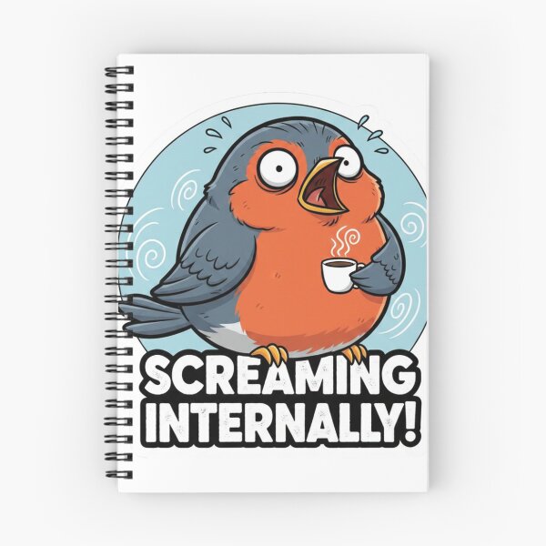 Item preview, Existential Dread Round Robin Bird designed and sold by SarcasmReigns.