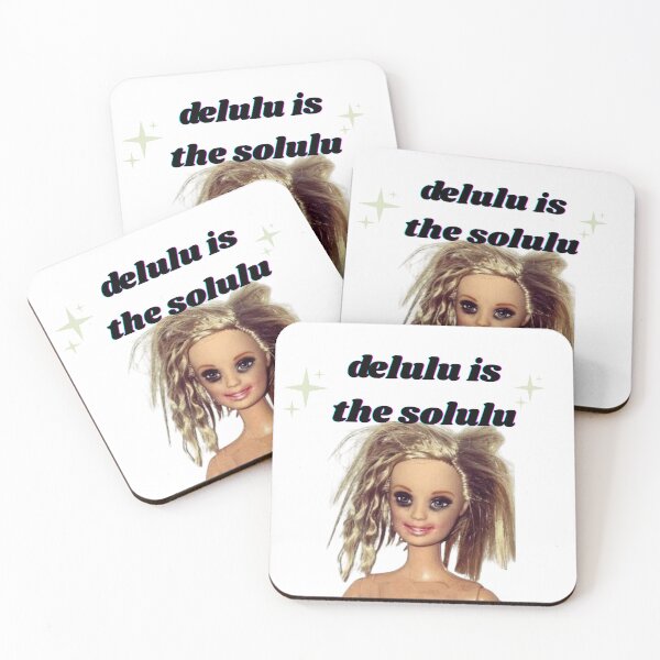 Item preview, Delulu Doll Meme designed and sold by CreativeJuicesCanada.