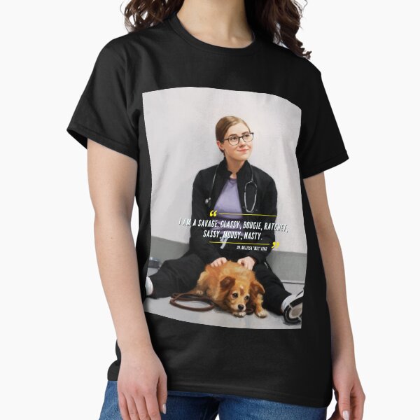 Dr. Mel Quote The Pitt Painted HD Art Classic T-Shirt