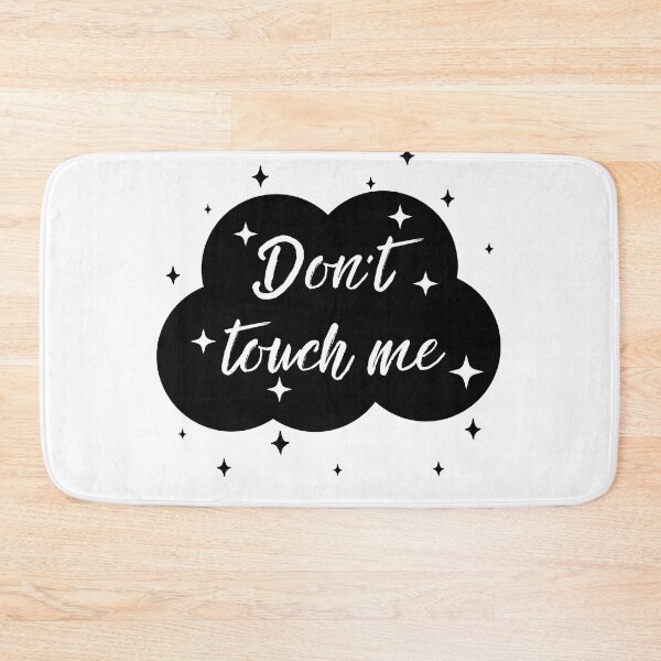 Item preview, Don’t Touch Me Cute Lettering – Playful Boundaries Aesthetic Design designed and sold by CosmicCutouts.
