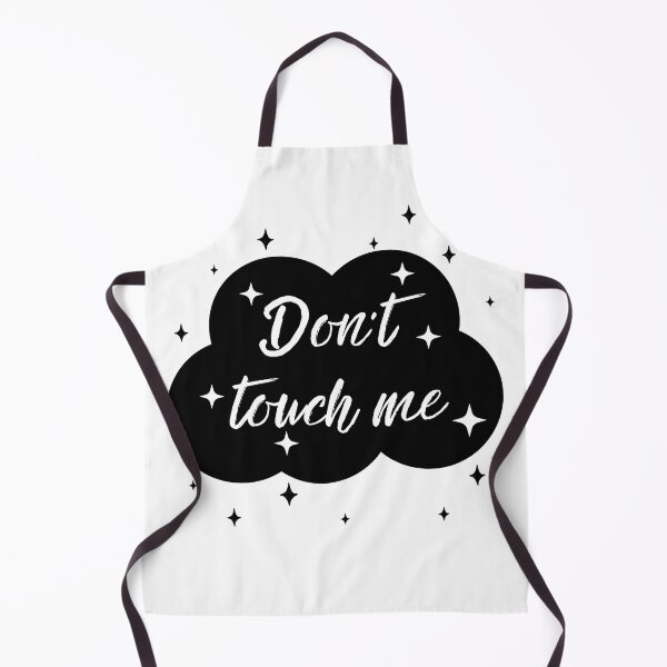Item preview, Don’t Touch Me Cute Lettering – Playful Boundaries Aesthetic Design designed and sold by CosmicCutouts.