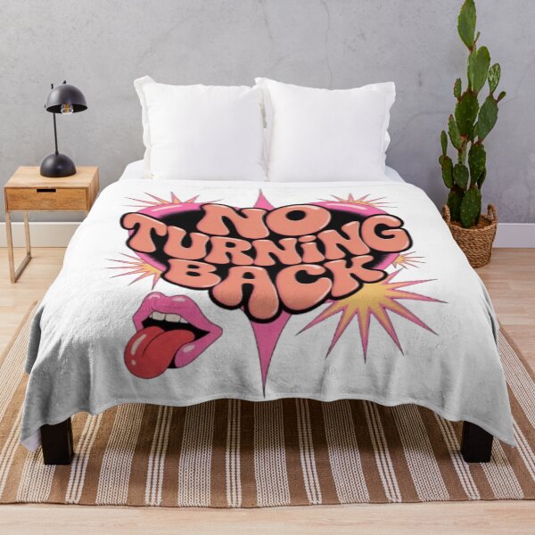 Item preview, No Turning Back – Retro Psychedelic Heart Statement Graphic designed and sold by NewUSShop.