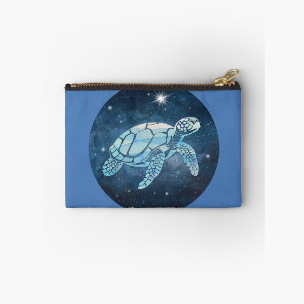 Item preview, Galactic Ocean Sea Turtle Cosmic Illustration designed and sold by 3DDesignSpot.