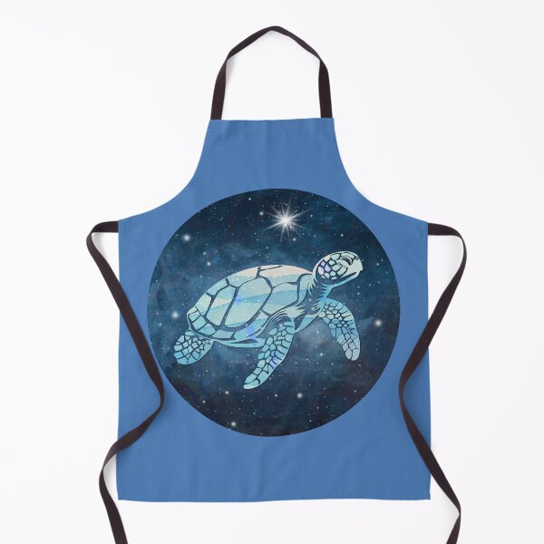 Item preview, Galactic Ocean Sea Turtle Cosmic Illustration designed and sold by 3DDesignSpot.