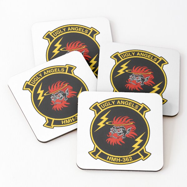 Item preview, HMH-362 Ugly Angels Marine Heavy Helicopter Squadron Logo designed and sold by CharlieDesings.