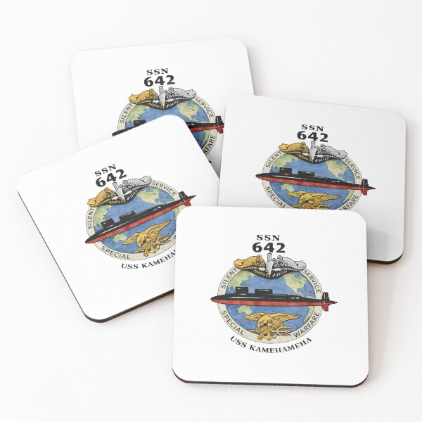 Item preview, USS Kamehameha Submarine Emblem designed and sold by Golden Thistle Studio.