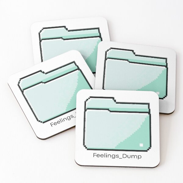 Item preview, Feelings Dump Digital Folder Icon designed and sold by Sparkledust Creations.