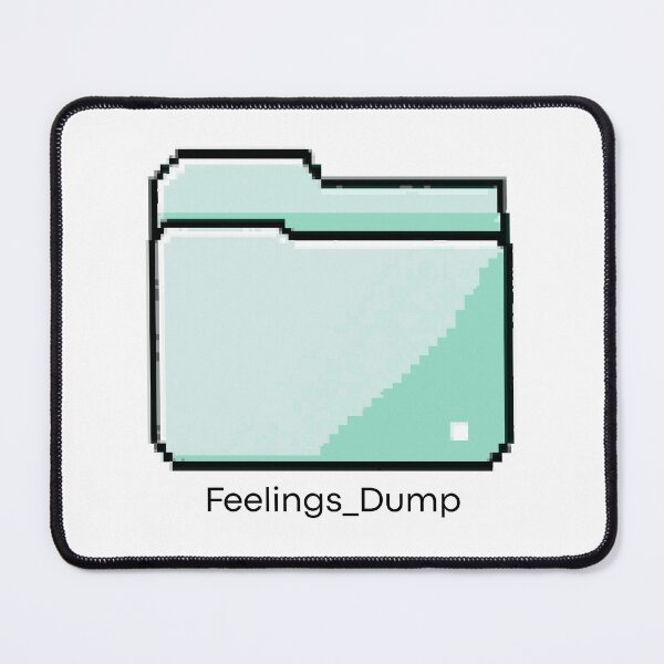 Item preview, Feelings Dump Digital Folder Icon designed and sold by Sparkledust Creations.