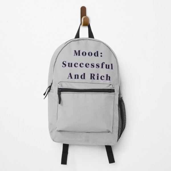 Item preview, Mood Successful And Rich Text Purple Stickers Prints Posters Wall Art Magnet Home Coffee Cup Decoration TShirt Stationary Notebook Magnet Hat Kitchen Work School Office Redbubble Shop designed and sold by Saritas Boutique Shop.