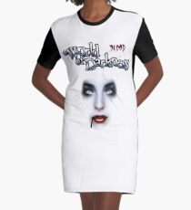 Halloween Shirt , Darkness T-Shirt Kleid