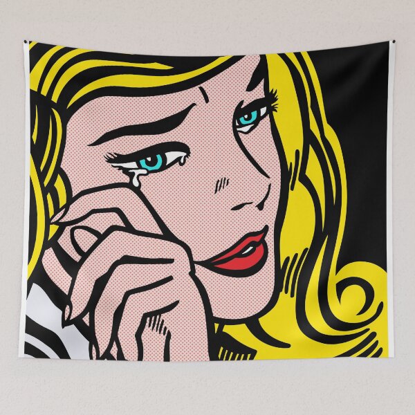 Item preview, Crying girl designed and sold by ArtPlus+.