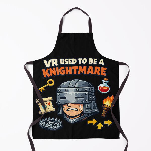 Item preview, VR Used To Be A Knightmare Gamer Humor Design designed and sold by TeeTimeTreasure.