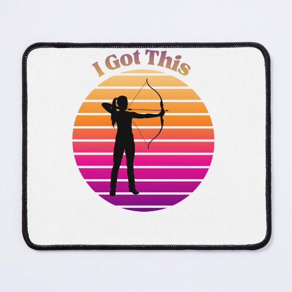 Item preview, I Got This Retro Archery T-Shirt for Girls designed and sold by OutdoorSportKid.