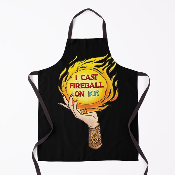 Item preview, I cast Fireball on Ice designed and sold by Holly Pierson.