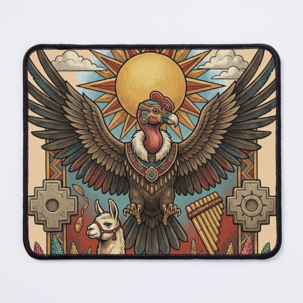 Item preview, Condor and Llama under the Andean Sun designed and sold by HANANTI.