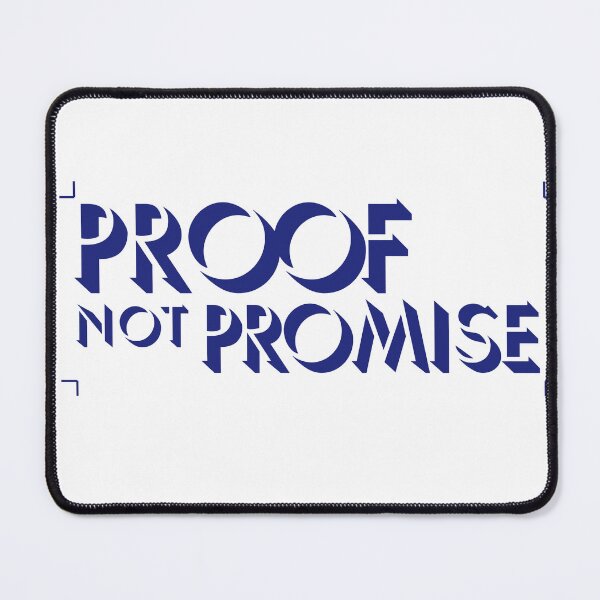 Item preview, Proof not Promise designed and sold by chariteees.