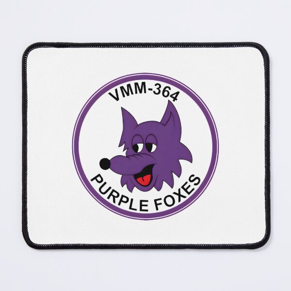 Item preview, VMM-364 Purple Foxes Marine Medium Tiltrotor Squadron Emblem designed and sold by CharlieDesings.