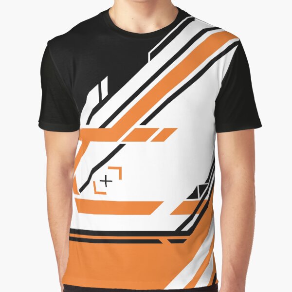 CSGO | Black & Orange Graphic T-Shirt