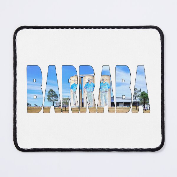 Item preview, BARRABA - New South Wales Silo Art Water Diviner Australia designed and sold by Adam Gormley.